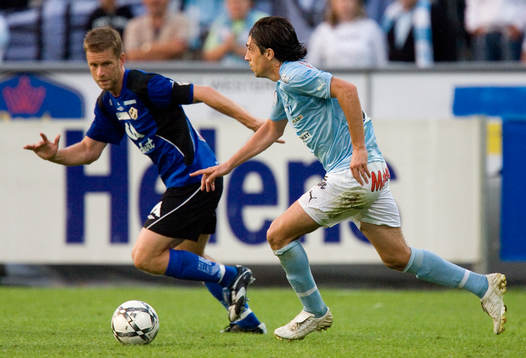 Tommy Jönsson, Halmstad och Babis Stefanidis, Malmö