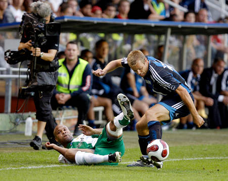 Christian Traore, Hammarby och Mattias Jonson, Djurgården