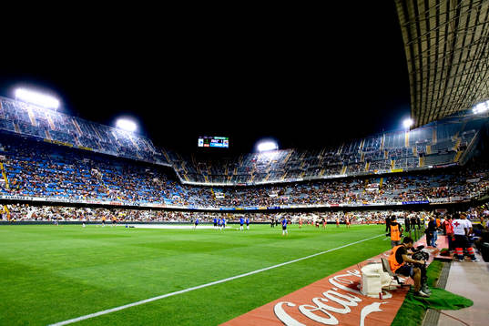 Mestalla stadion, översikt, läktare, arena