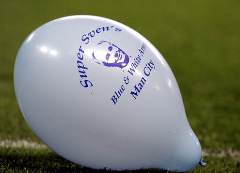 Sven-Göran Eriksson, Manchester City, ballong