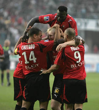 Petter Hansson, Rennes, jubel