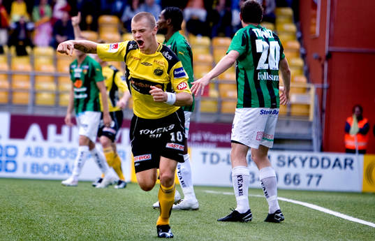 Samuel Holmén, Elfsborg, jubel