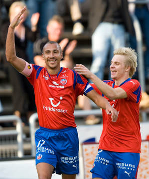 Henrik Larsson, Helsingborg, jubel