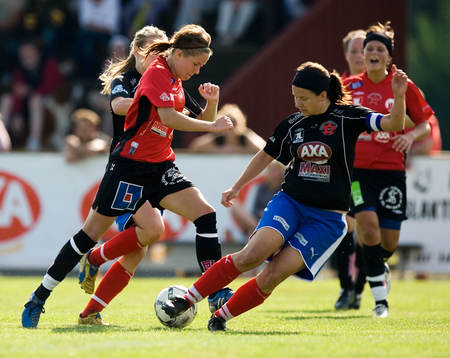 Fotboll, div 1, södra, söderettan, dam, Kristianstad -