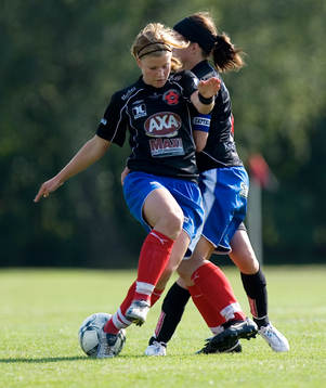 Fotboll, div 1, södra, söderettan, dam, Kristianstad -
