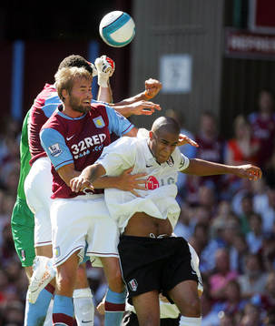 Fotboll, Premier League, Aston Villa - Fulham
