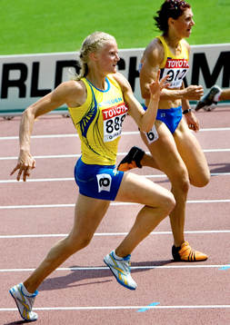 Carolina Klüft, Sverige. Sjukamp