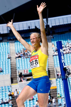 Carolina Klüft, Sverige. Sjukamp