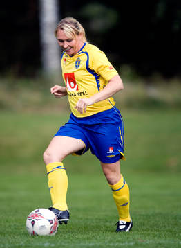 Fotboll, dam, Landslag, Sverige