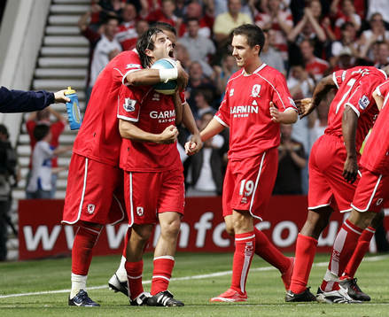 Fotboll, Engelsk, Premier League, Middelsbrough -
