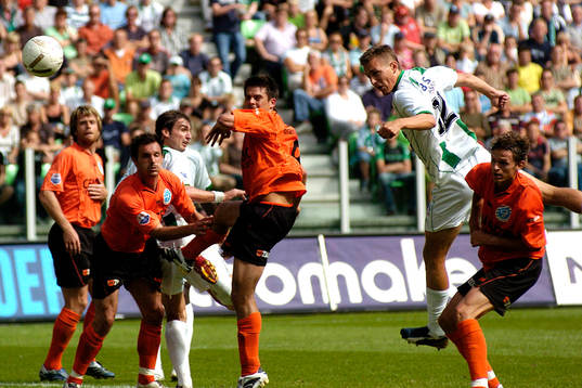 Fotboll, Holländsk liga, Groningen - Grafschaap