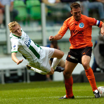 Fotboll, Holländsk liga, Groningen - Grafschaap