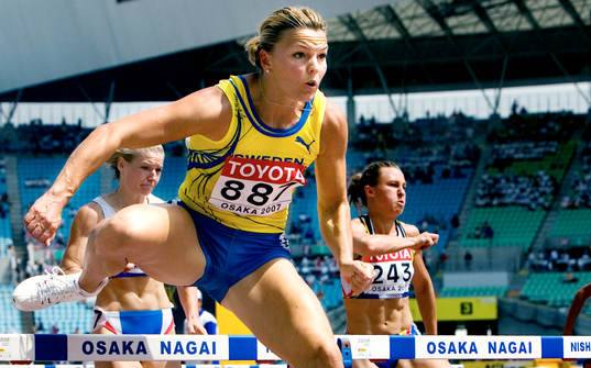 Susanna Kallur, Sverige, vidare från försöken på 100