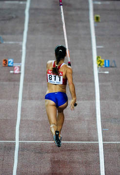 Jelena Isinbajeva, Ryssland