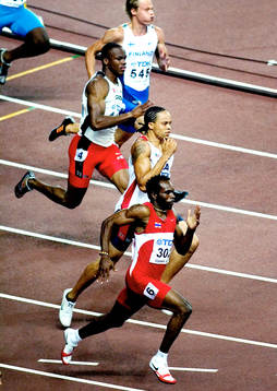Wallace Spearmon, USA. 200 meter