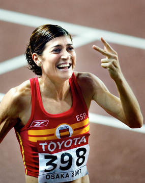 Mayte Martinez, Spanien tar silver