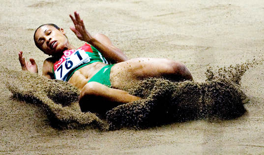 Naide Gomes, Portugal. Längd