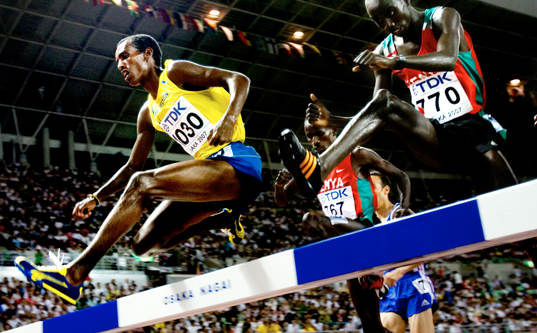 Mustafa Mohamed, Sverige tar täten i 3000 meter