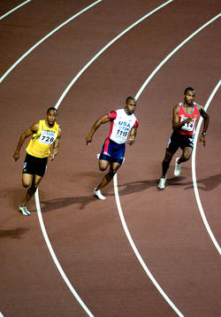 Martin Rodney, USA. 200 meter