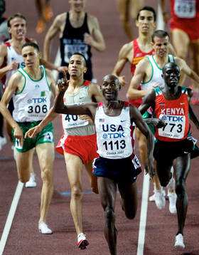 Bernad Lagat, USA vinner guld