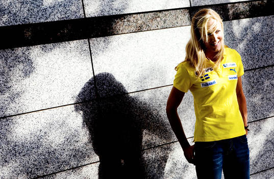 Kajsa Bergqvist, Sverige. Höjd