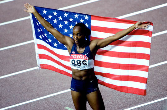 Michelle Perry, USA vinner guld