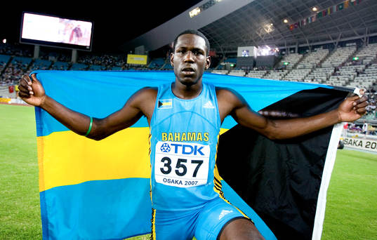 Donald Thomas, Bahamas vinner guld i höjd
