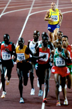 Erik Sjöqvist, Sverige på 5000 meter