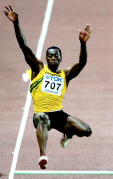 James Beckford, Jamaica. Längd