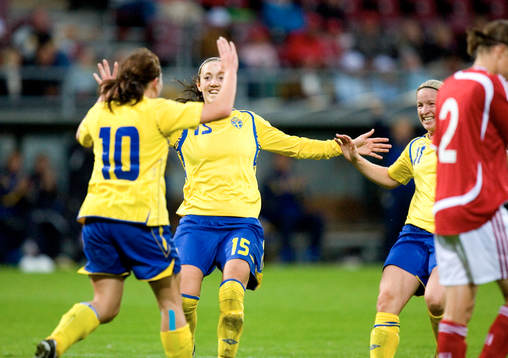 0-1, Nr. 10 Hanna Ljungberg, mål direkt