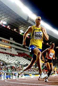 Mattias Claesson, Sverige. 800 meter