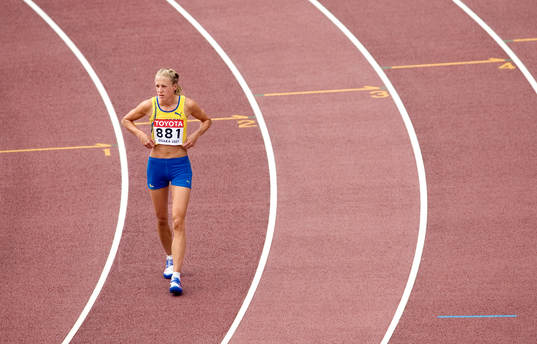 Kajsa Bergqvist, Sverige tog sig till final