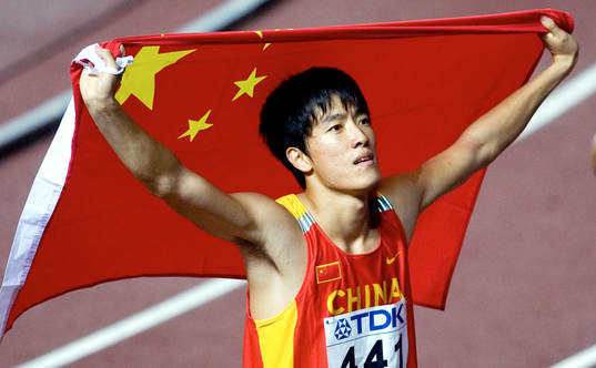 Xiang Liu, Kina vinner 110 meter häck