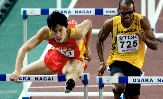 Xiang Liu, Kina vinner 110 meter häck