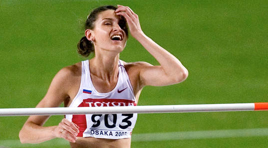 Anna Chicherova, Ryssland tog brons