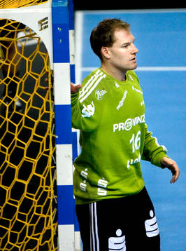 Kiels andre målvakt, Mattias Andersson, Kiel