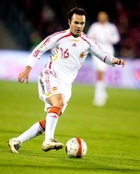 Fotboll, EM-kval, Andres Iniesta, Spanien