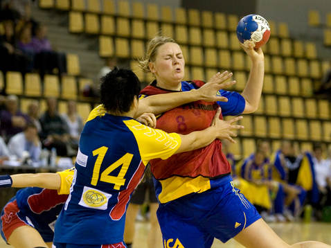 Therese Krantz blir stoppad