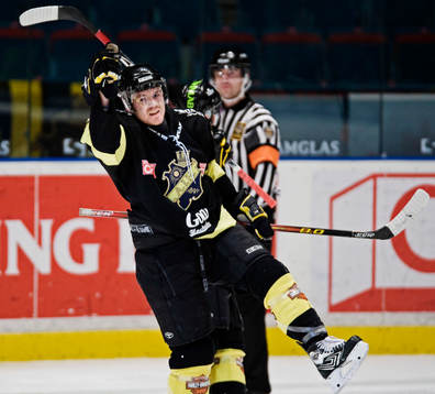 Patrik Bergström, AIK, jubel