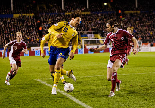 Zlatan Ibrahimovic, Sverige, Kaspars Gorkss, Lettland