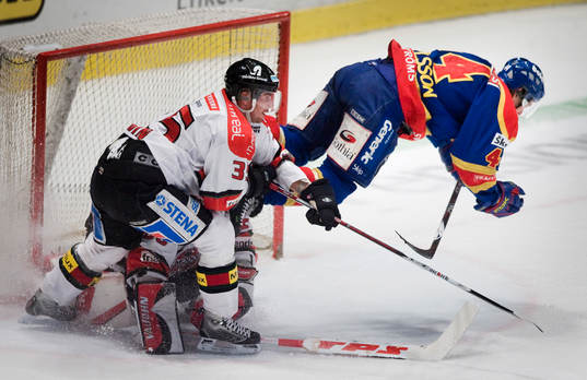 Pierre Hedin, MODO, och Nicklas Danielsson, Djurgården