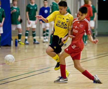 Innefotboll, P 93, pojkar 14 år, Åsum - IFK Hässleholm