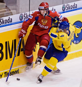 Anton Korolev, Ryssland, och Niclas Andersén, Sverige