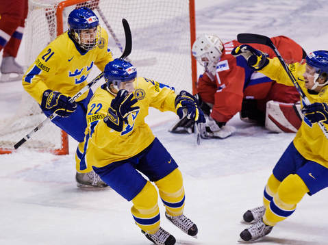 Mikael Backlund, Sverige, är överlycklig över att ha