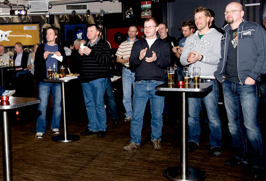 Innebandy, Gothia Cup, ledarfest mingel