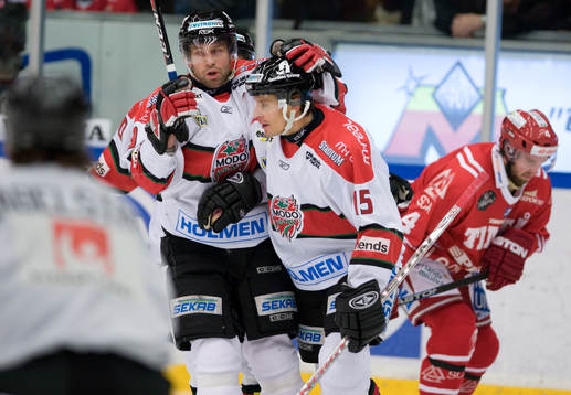 Andreas Salomonsson och Magnus Wernblom, Modo, jubel