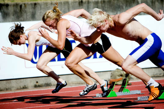 I mitten. Jessica Samuelsson, sjukamp