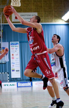 Joakim Kjellbom, Sundsvall, gör poäng