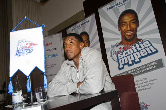 Basket, Scottie Pippen, Sundsvall Dragons