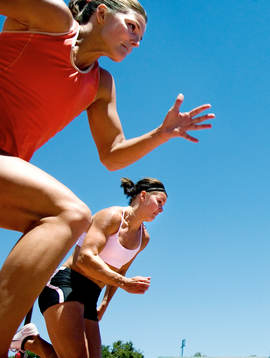 Susanna Kallur och Jenny Kallur, 100 meter häck